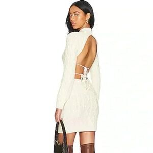 ASTR THE LABEL Abby Dress in Cream